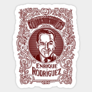 Enrique Rodríguez in Red Sticker